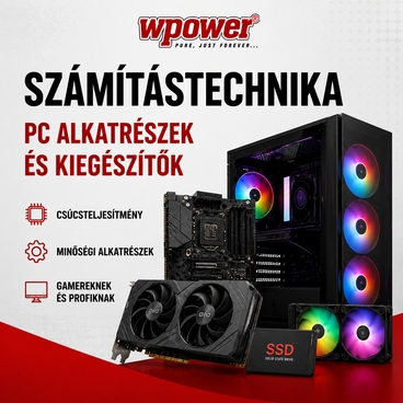 Számítástechnikai alkatrészek, perifériák, kiegészítők