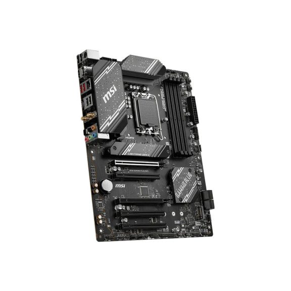 MSI B760 GAMING PLUS WIFI alaplap, LGA1700, DDR5, PCIe 4.0, WiFi 6E, ATX