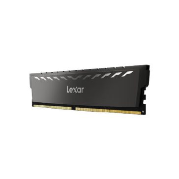   Lexar THOR DDR4-3200 asztali memória, 32GB (2x16GB kit), CL16, hűtőborda, fekete - LD4BU016G-R3200GDXG