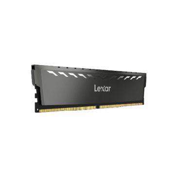   Lexar THOR DDR4-3200 asztali memória, 16GB, CL16, hűtőborda, fekete - LD4BU016G-R3200GSXG