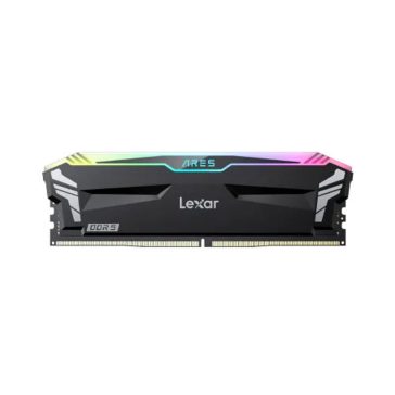   Lexar ARES RGB DDR5-6400 asztali memória, 32GB (2x16GB kit), RGB, fekete - LD5EU016G-R6400GDLA