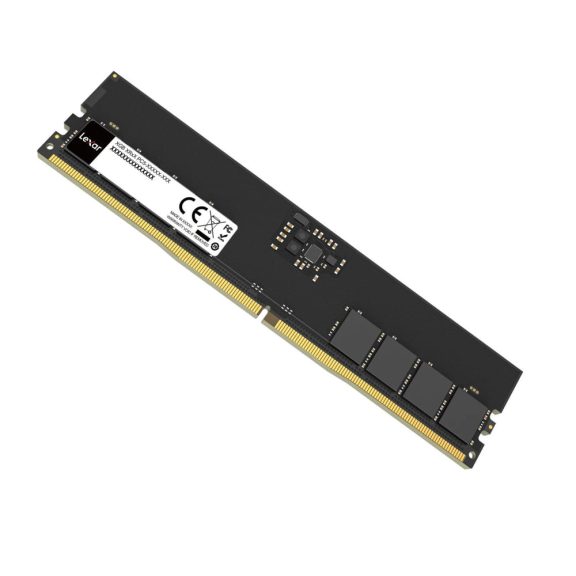 Lexar DDR5-5600 UDIMM asztali memória, 16GB, CL46 - LD5U16G56C46ST-BGS