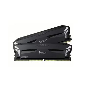   Lexar ARES DDR5-6000 asztali memória, 32GB (2x16GB kit), CL30, fekete - LD5U16G60C300A-RGD