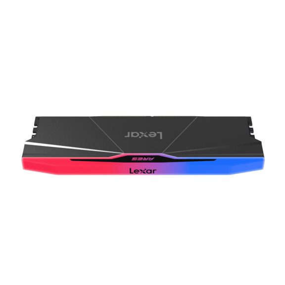 Lexar ARES DDR5-6000 asztali memória, 32GB (2x16GB kit), CL30, fekete - LD5U16G60C300A-RGD