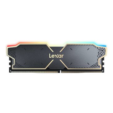 Lexar THOR RGB DDR5-6000 asztali memória, 32GB (2x16GB), RGB, fekete - LD5U16G60C38BG-RGD