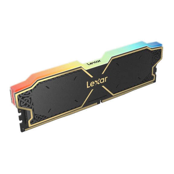 Lexar THOR RGB DDR5-6000 asztali memória, 32GB (2x16GB), RGB, fekete - LD5U16G60C38BG-RGD