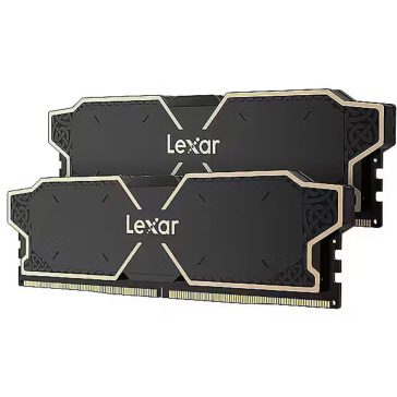 Lexar THOR RGB DDR5-6000 asztali memória, 32GB (2x16GB), RGB, fekete - LD5U16G60C38BG-RGD