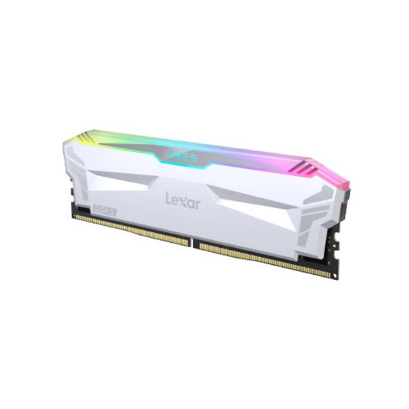 Lexar ARES RGB DDR5-6800 asztali memória, 32GB (2x16GB), CL34, RGB, fehér - LD5U16G68C34LA-RGD