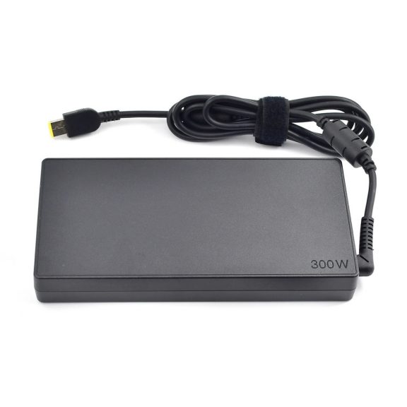 Lenovo 300W OEM laptop töltő, 20V 15A, Slim Tip, Delta, fekete