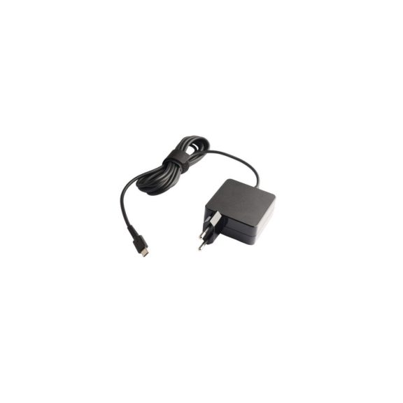 Lenovo 65W OEM USB-C fali laptop töltő, PD 5V-20V, Type-C, Lite-On, fekete