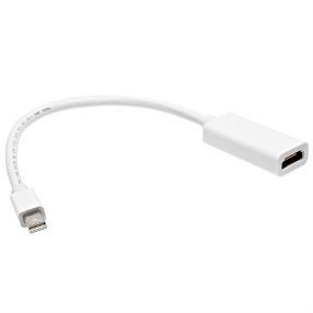 Mini DisplayPort - HDMI átalakító 25cm, fehér