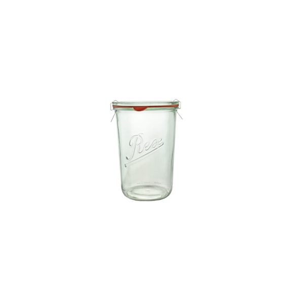 Rex prémium befőttes üveg 850 ml, légmentesen zárható, 6 darabos készlet