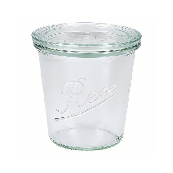 Rex prémium vintage befőttes üveg 290 ml, légmentesen zárható mini tárolóüveg, 1 darabos készlet