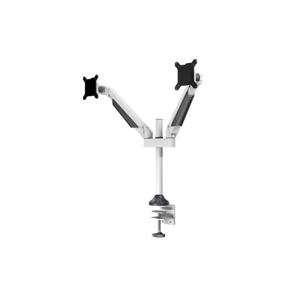 Multibrackets M VESA Gas Lift Arm Dual monitortartó kar, 2x15-32", monitoronként 2-10kg, fehér
