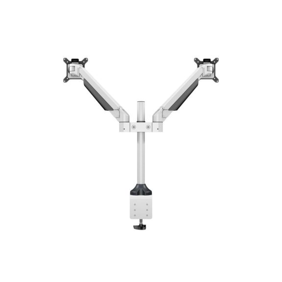 Multibrackets M VESA Gas Lift Arm Dual monitortartó kar, 2x15-32", monitoronként 2-10kg, fehér