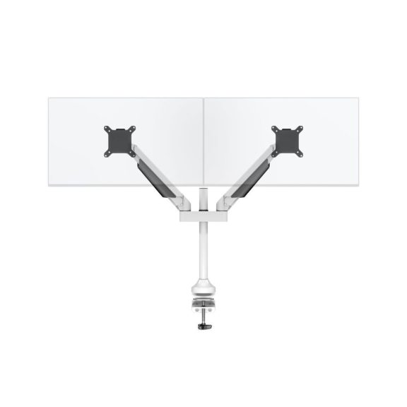 Multibrackets M VESA Gas Lift Arm Dual monitortartó kar, 2x15-32", monitoronként 2-10kg, fehér