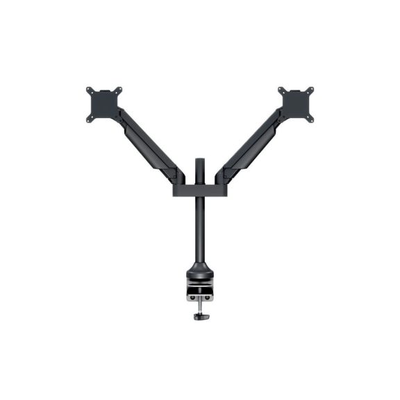 Multibrackets M VESA Gas Lift Arm Dual Black asztali monitortartó kar, 2x15-32", monitoronként max. 10 kg, fekete