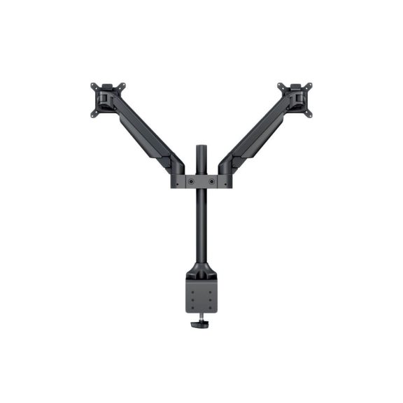 Multibrackets M VESA Gas Lift Arm Dual Black asztali monitortartó kar, 2x15-32", monitoronként max. 10 kg, fekete