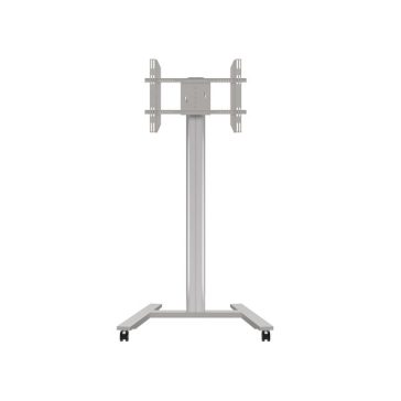   MULTIBRACKETS Gurulós padlóállvány, M Public Display Stand 180 HD Single Silver (55-80", max.VESA: 800x500 mm, 60 kg)