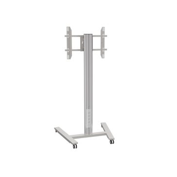   MULTIBRACKETS Gurulós padlóállvány, M Public Display Stand 180 HD Single Silver (55-80", max.VESA: 800x500 mm, 60 kg)