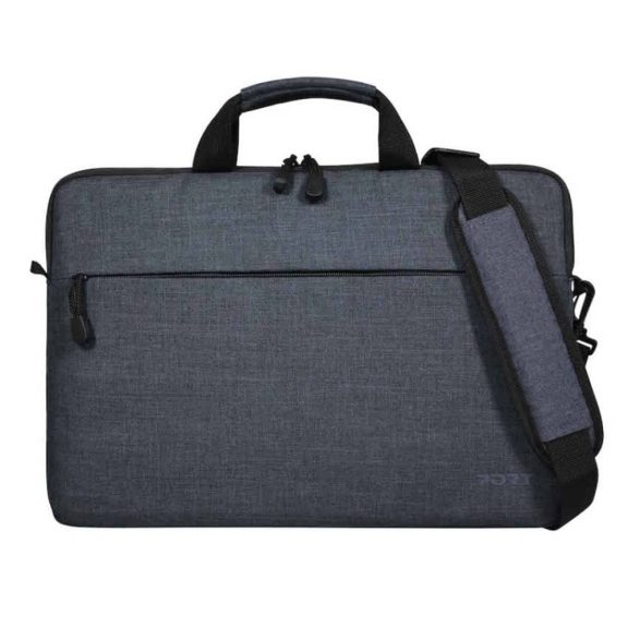 PORT Designs Belize Toploading notebook táska, 15,6", párnázott védelem, vállpánt, szürke - 110200