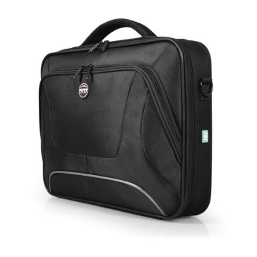   PORT Designs ECO Courchevel CL 15.6" notebook táska, teljesen nyitható kialakítás, megerősített védelem, fekete