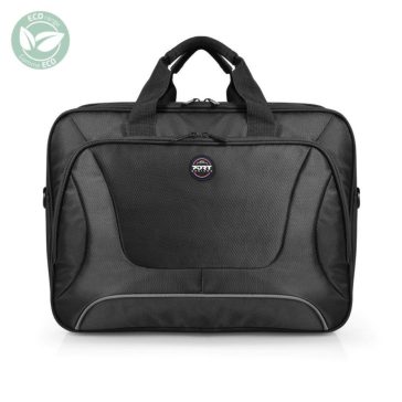   PORT Designs ECO Courchevel CL 15.6" notebook táska, teljesen nyitható kialakítás, megerősített védelem, fekete