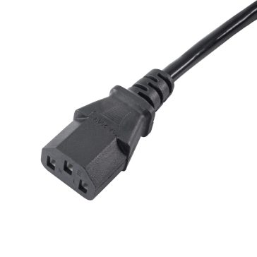   Akyga AK-PC-03A tápkábel, 1.8 m, IEC C14-C13, 10 A, fekete - AK-PC-03A
