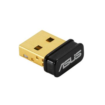   ASUS USB-BT500 Bluetooth 5.0 USB-A adapter, akár 3 Mbps, max. 40 m, fekete