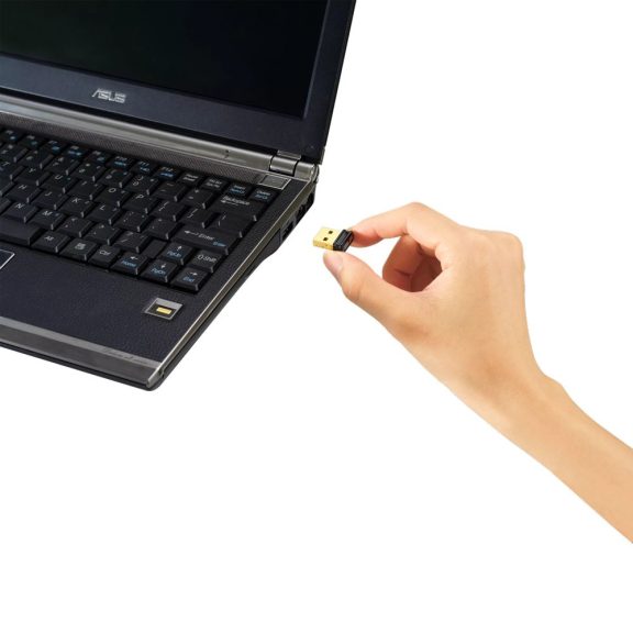 ASUS USB-BT500 Bluetooth 5.0 USB-A adapter, akár 3 Mbps, max. 40 m, fekete