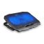 White Shark ICE WARRIOR notebook hűtőpad, 2 ventilátoros, USB hub, fekete