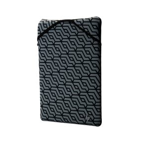   HP 14" kifordítható laptop tok, neoprén, geometriai mintás / fekete - 2F2L4AA