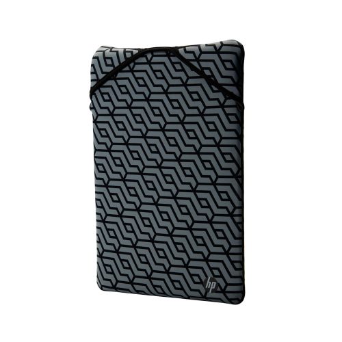 HP 14" kifordítható laptop tok, neoprén, geometriai mintás / fekete - 2F2L4AA