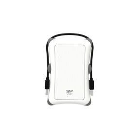   SILICON POWER Külső Ház 2.5" USB 3.2/SATA3 (9.5mm-ig), Fehér
