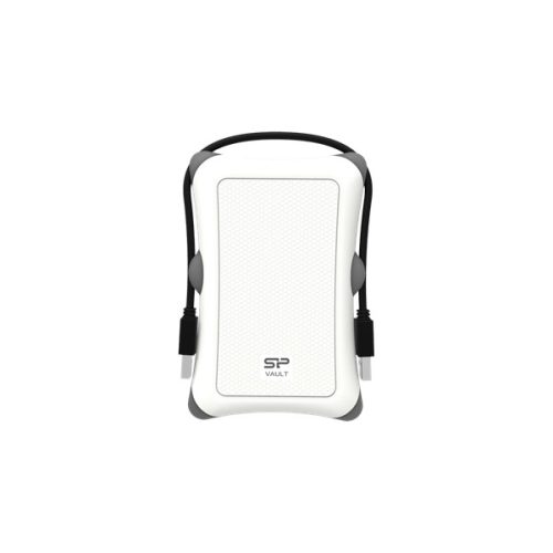 SILICON POWER Külső Ház 2.5" USB 3.2/SATA3 (9.5mm-ig), Fehér