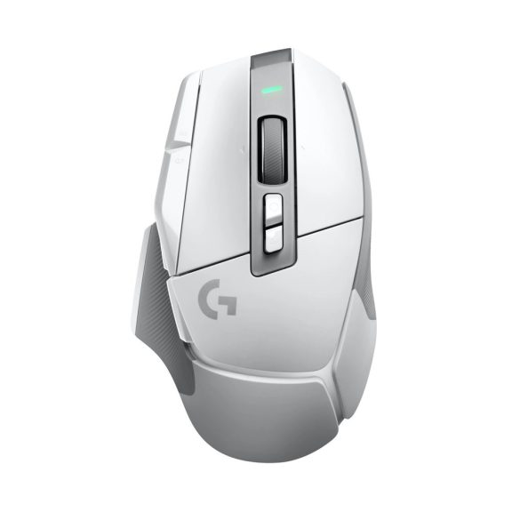 Logitech G502 X LIGHTSPEED vezeték nélküli gamer egér, HERO 44K, fehér - 910-006189