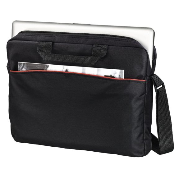 Hama Tortuga laptop táska, 15.6" laptop rekesz, klasszikus kialakítás, fekete