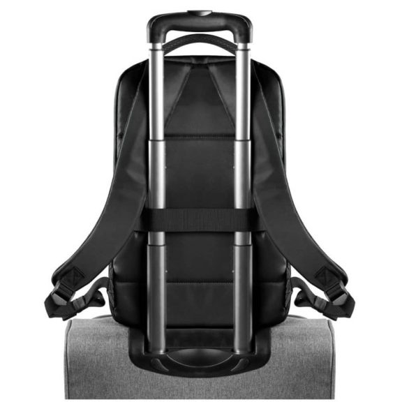Port Designs Torino II 16" laptop hátizsák, 15L, vízlepergető anyag, fekete