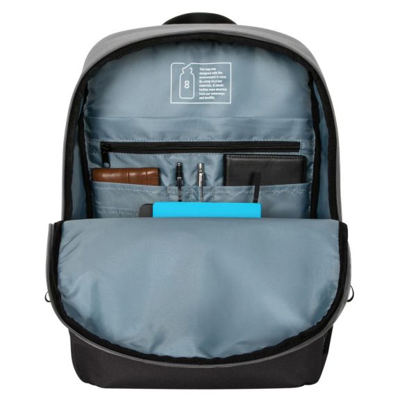 Targus Sagano EcoSmart Commuter laptop hátizsák, 16", 20L, fekete-szürke - TBB635GL