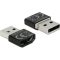 Delock HDMI-A anya USB-A apa adapter, MHL kompatibilis, fekete - 65680
