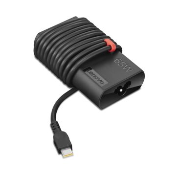   Lenovo Slim 65W USB-C laptop töltő PD 3.0, eredeti, tápkábellel, fekete - GX20Z46255