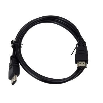 Blackbird HDMI kábel, HDMI apa - HDMI apa, 1m, 2K, fekete