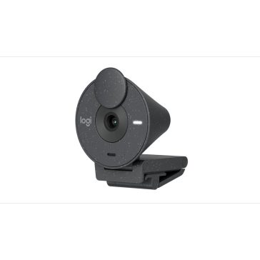   Logitech Brio 300 Full HD webkamera, 1080p, RightLight 2, zajszűrő mikrofon, USB-C, grafitszürke - 960-001436