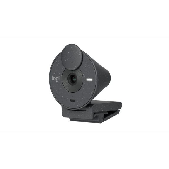Logitech Brio 300 Full HD webkamera, 1080p, RightLight 2, zajszűrő mikrofon, USB-C, grafitszürke - 960-001436