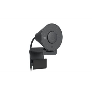   Logitech Brio 300 Full HD webkamera, 1080p, RightLight 2, zajszűrő mikrofon, USB-C, grafitszürke - 960-001436