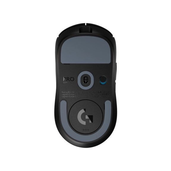 Logitech PRO X SUPERLIGHT 2 vezeték nélküli gamer egér, HERO 2, 8000 Hz, 60 g, fekete - 910-006630