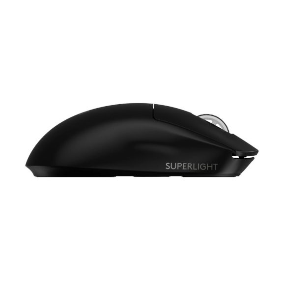 Logitech PRO X SUPERLIGHT 2 vezeték nélküli gamer egér, HERO 2, 8000 Hz, 60 g, fekete - 910-006630