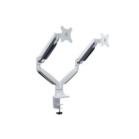   Multibrackets M Deskmount Gas Spring Dual White asztali monitortartó kar, 2x15-27", monitoronként max. 9 kg, fehér