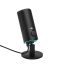 JBL Quantum Stream USB kondenzátormikrofon, 2 x 14 mm, 96 kHz, kardioid/körsugárzó, RGB, fekete