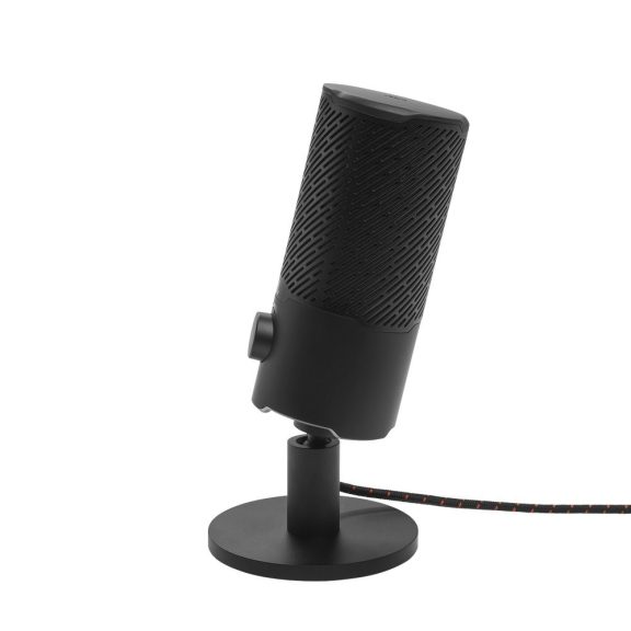 JBL Quantum Stream USB kondenzátormikrofon, 2 x 14 mm, 96 kHz, kardioid/körsugárzó, RGB, fekete